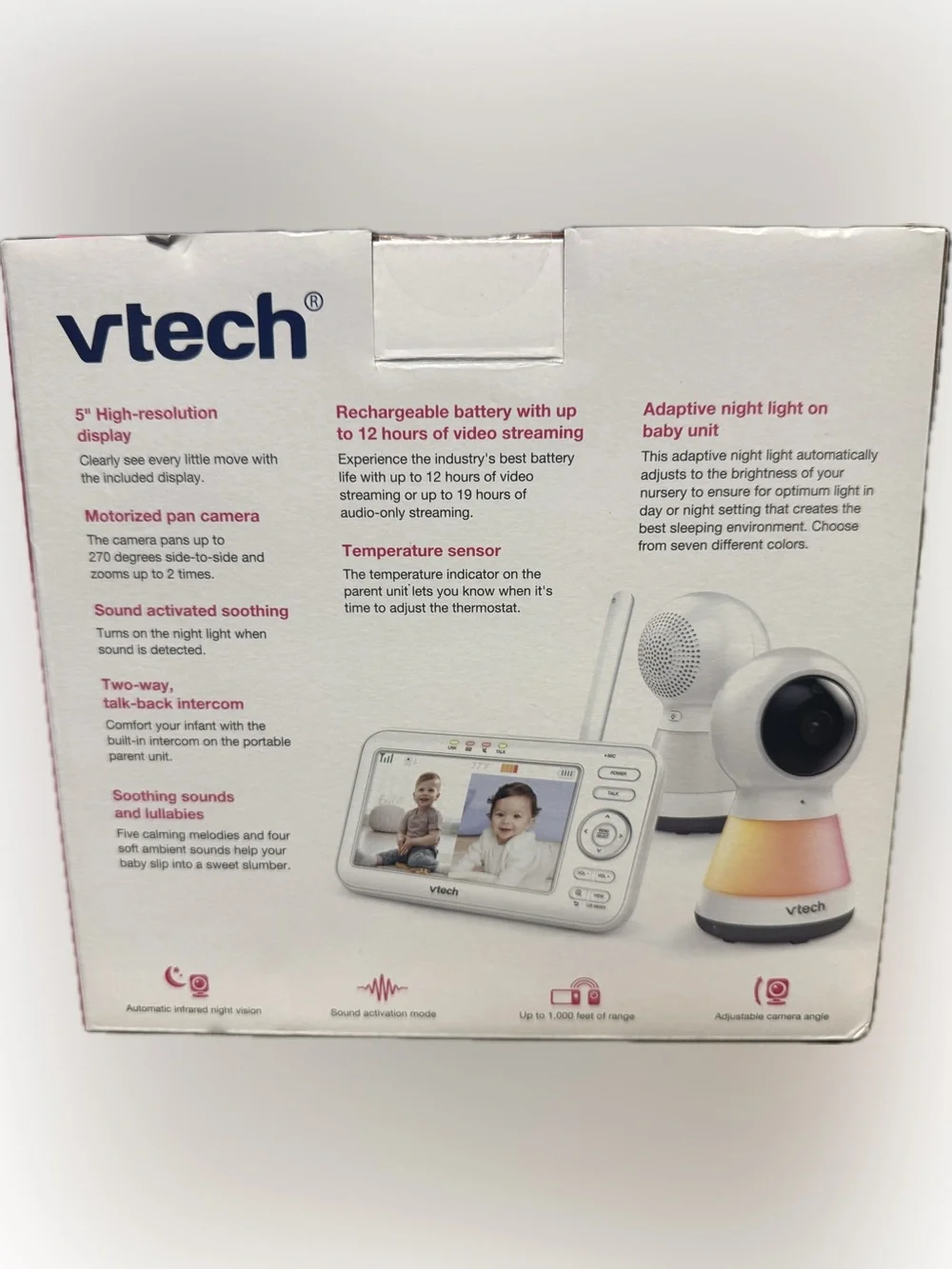 Vtech Pan 2-Camera Video Monitor | Brand New Never Opened